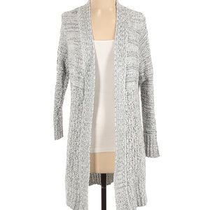 Heather Grey Tunic Cardigan